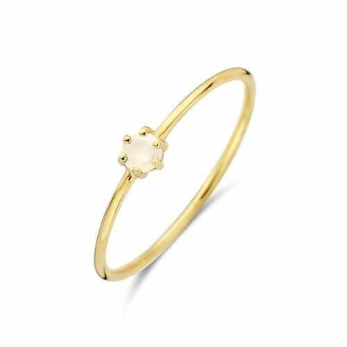 ring met geboortesteen maansteen juni
