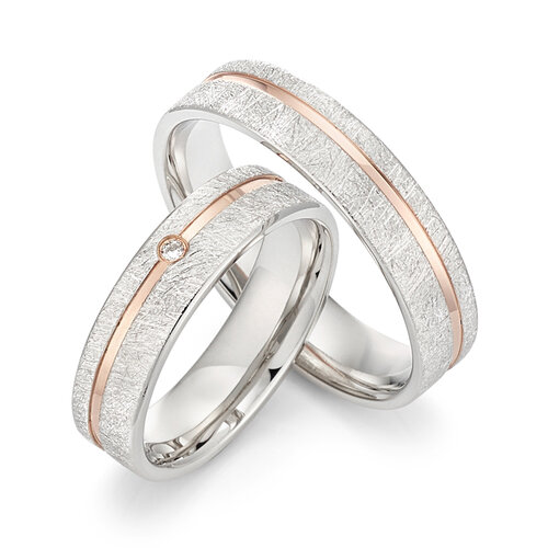 Zilveren ringen met Diamant