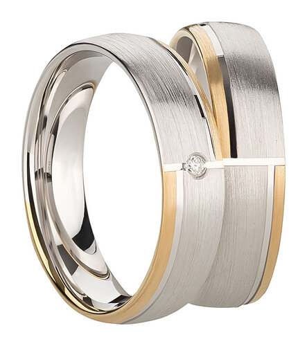 Zilveren ringen met Diamant