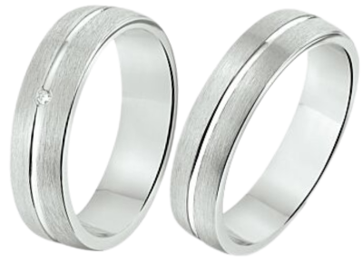 Zilveren ringen met Diamant