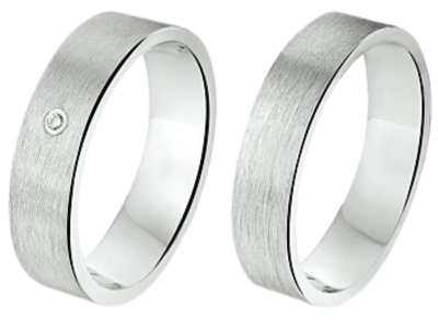 Zilveren ringen met Diamant