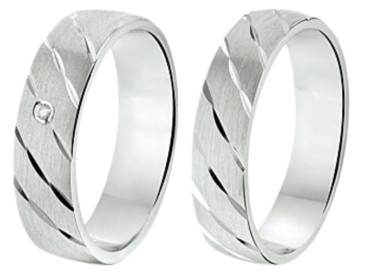 Zilveren ringen met Diamant