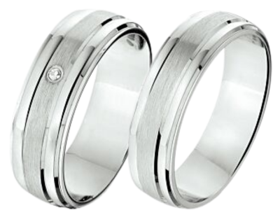 Zilveren ringen met Diamant