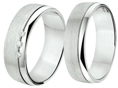 Zilveren ringen met Diamant