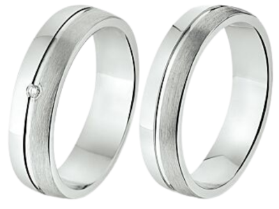 Zilveren ringen met Diamant